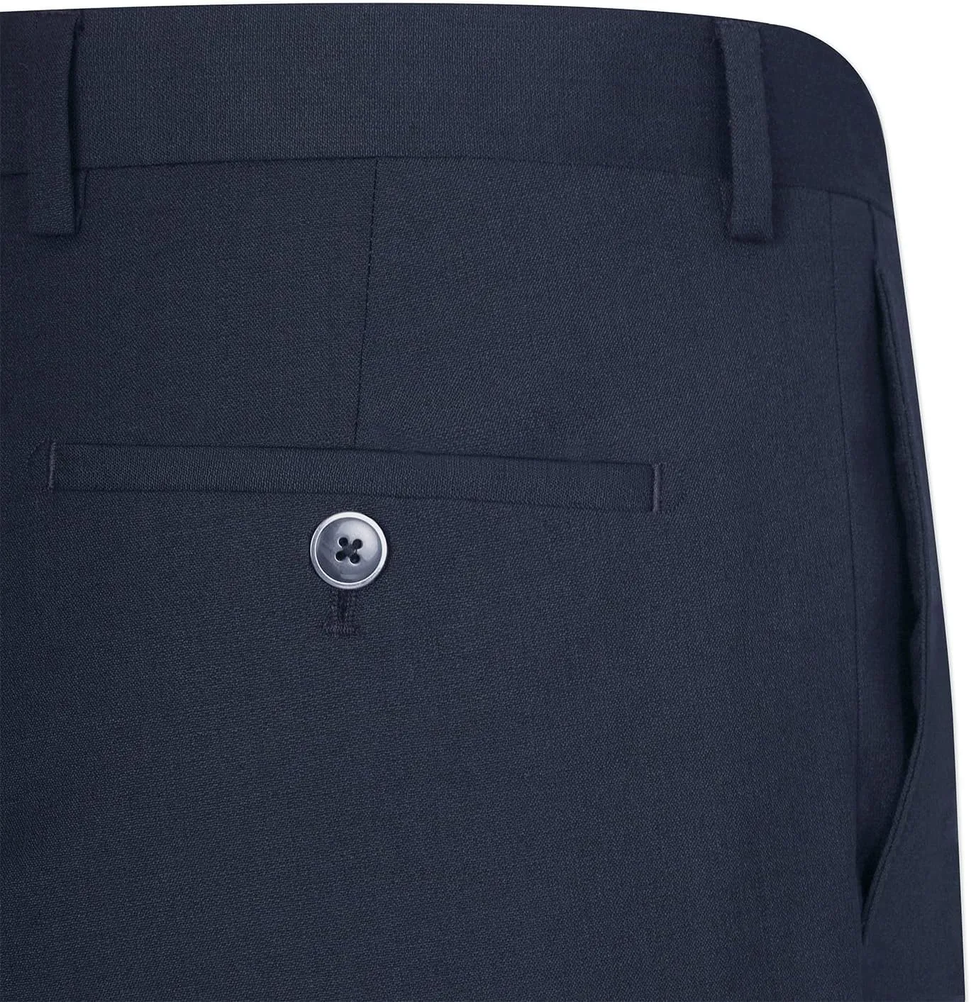 Mens Suit 2 Piece Slim Fit Wool Blend Business Casual Jacket Blazer and Pants Set