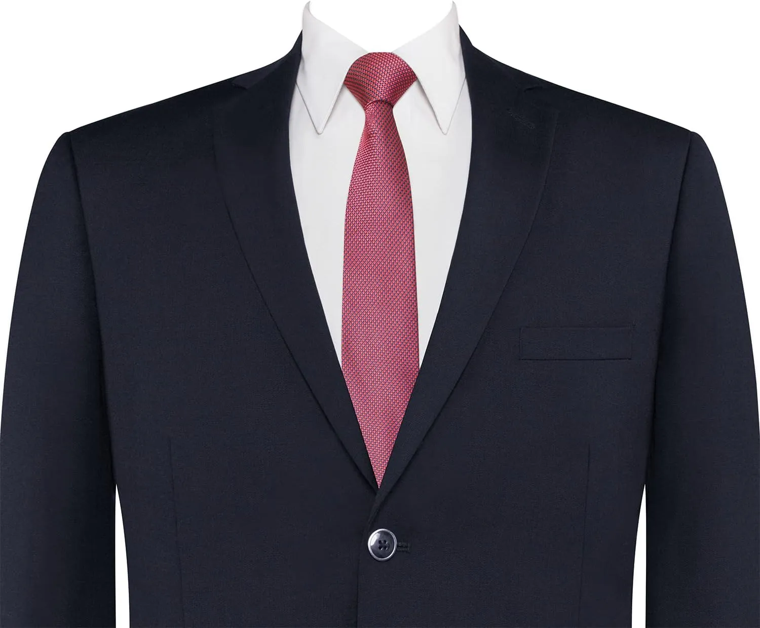 Mens Suit 2 Piece Slim Fit Wool Blend Business Casual Jacket Blazer and Pants Set