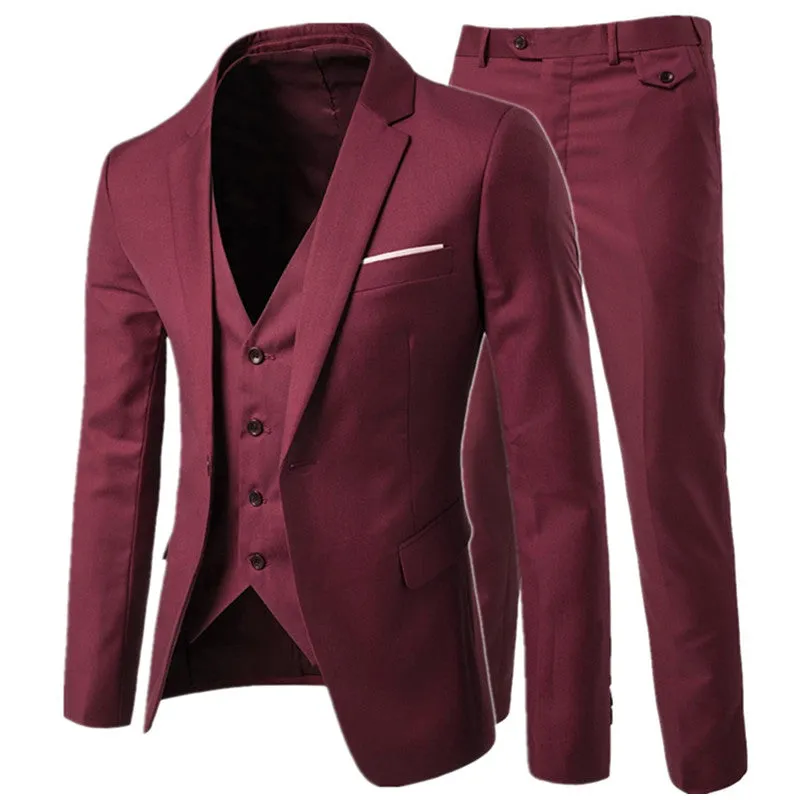 Men's Three-Pieces casual Suit