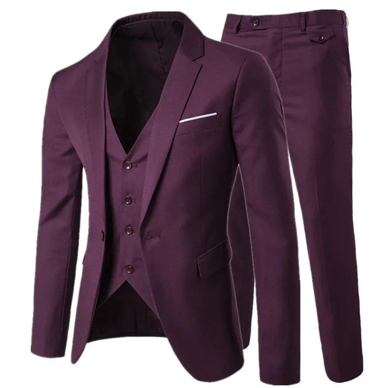 Men's Three-Pieces casual Suit
