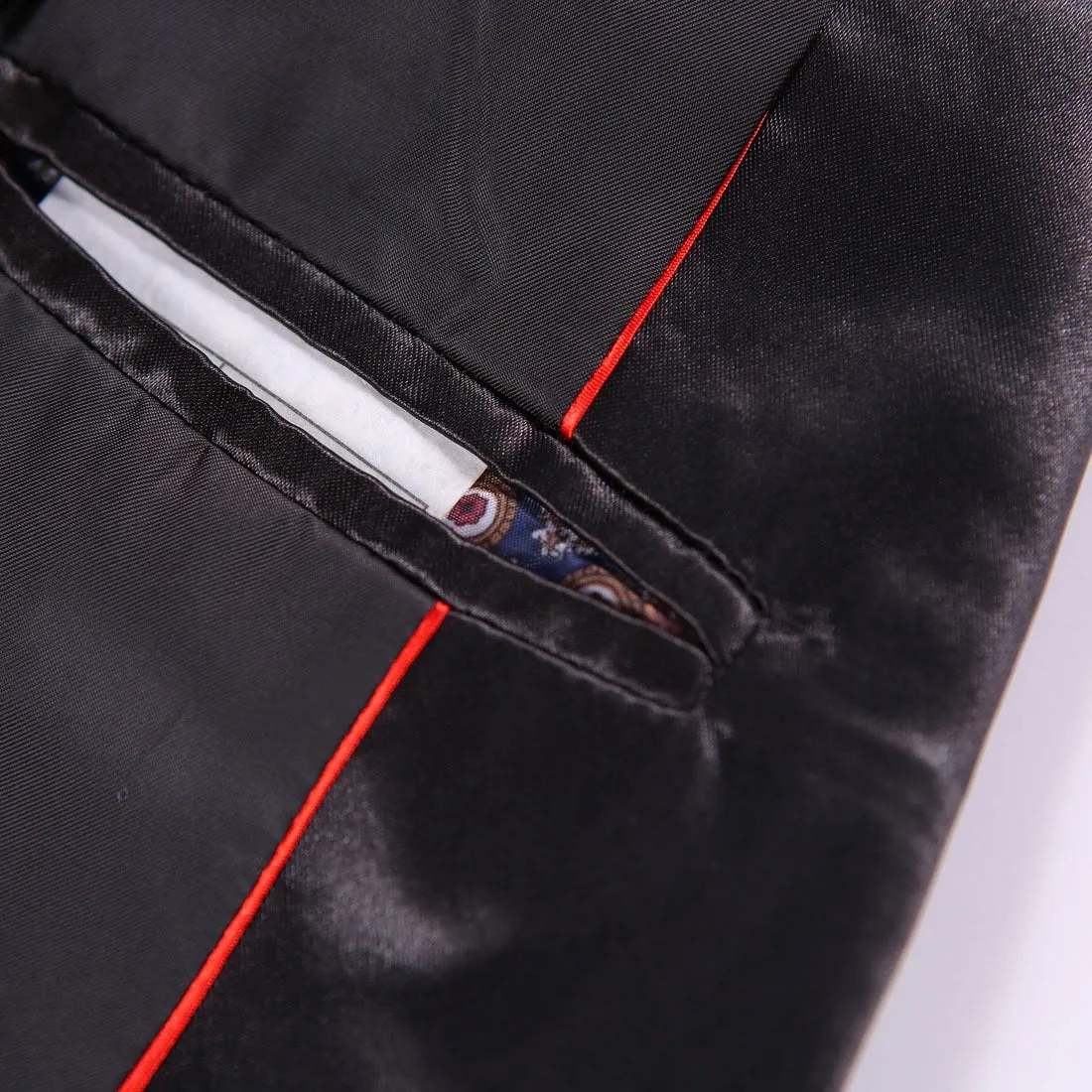 Men's Winter Gradient Color Shiny Slim Fit Party Blazer