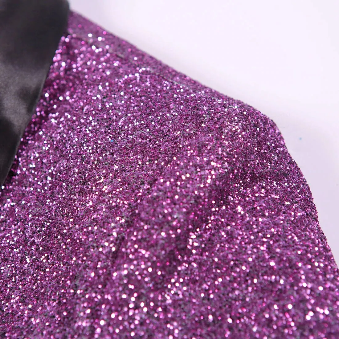 Men's Winter Gradient Color Shiny Slim Fit Party Blazer