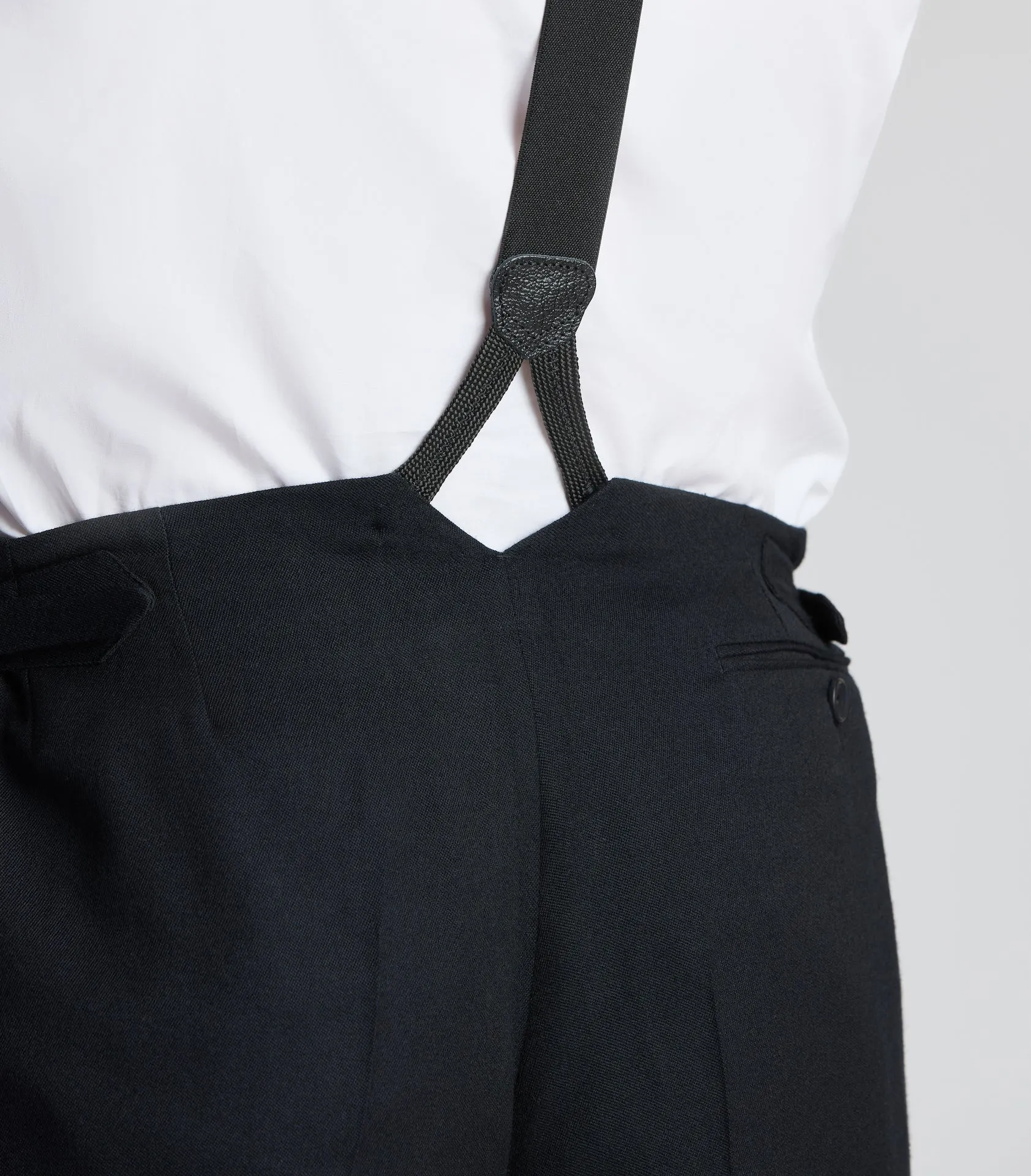 Midnight Fish Tail Trousers