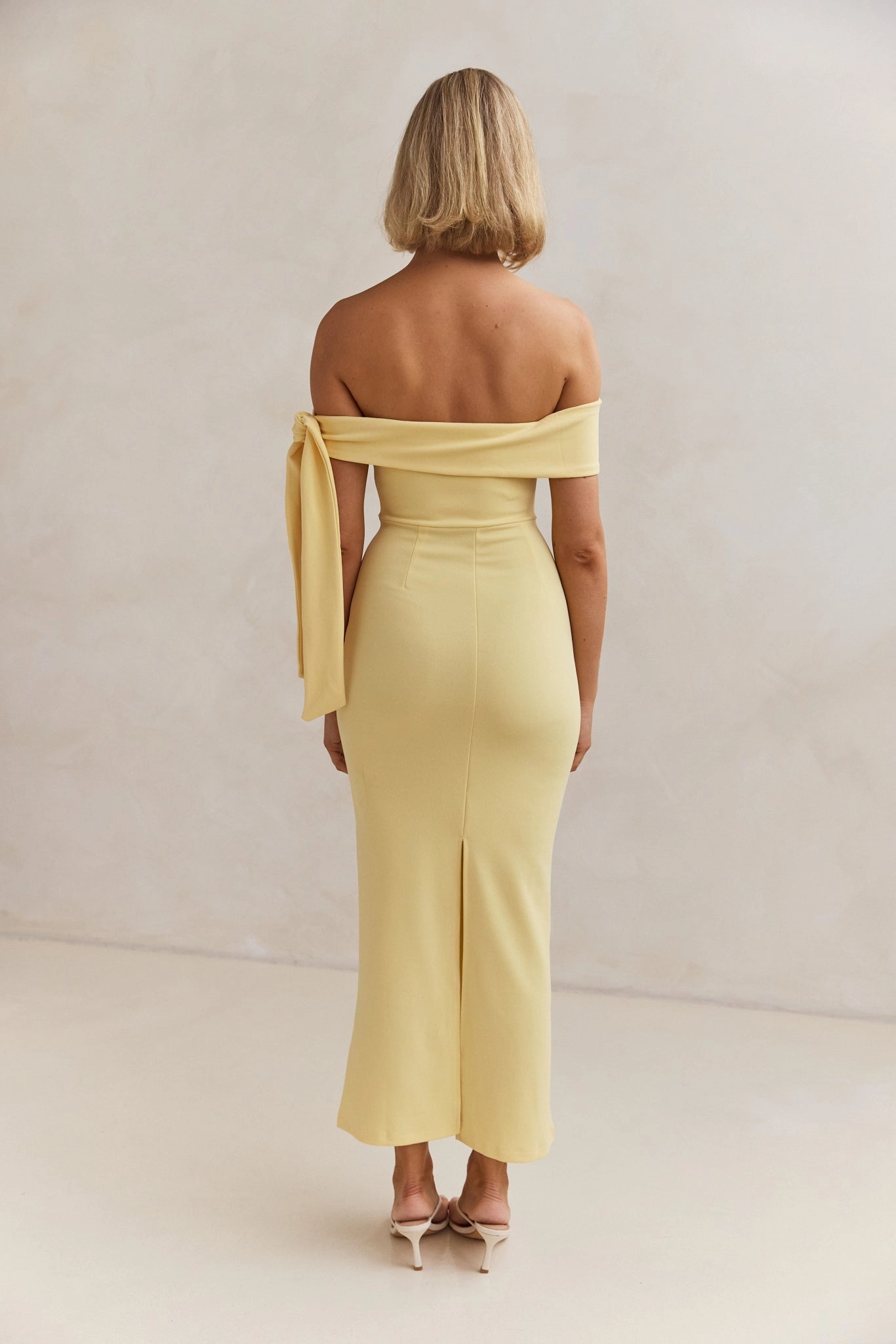Mina Maxi Dress (Yellow) Inclusive Fit
