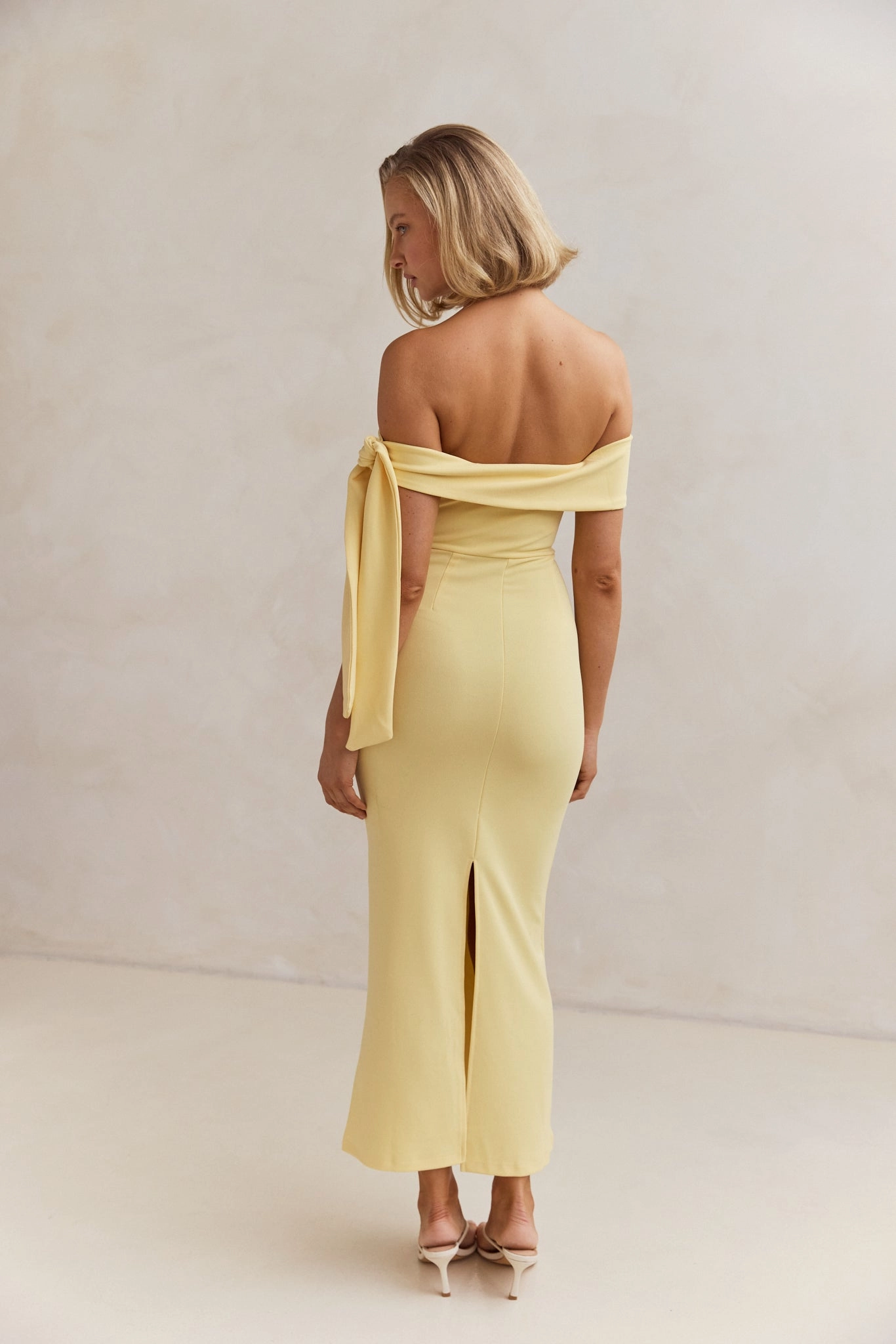 Date Ready Mina Maxi Dress (Yellow)