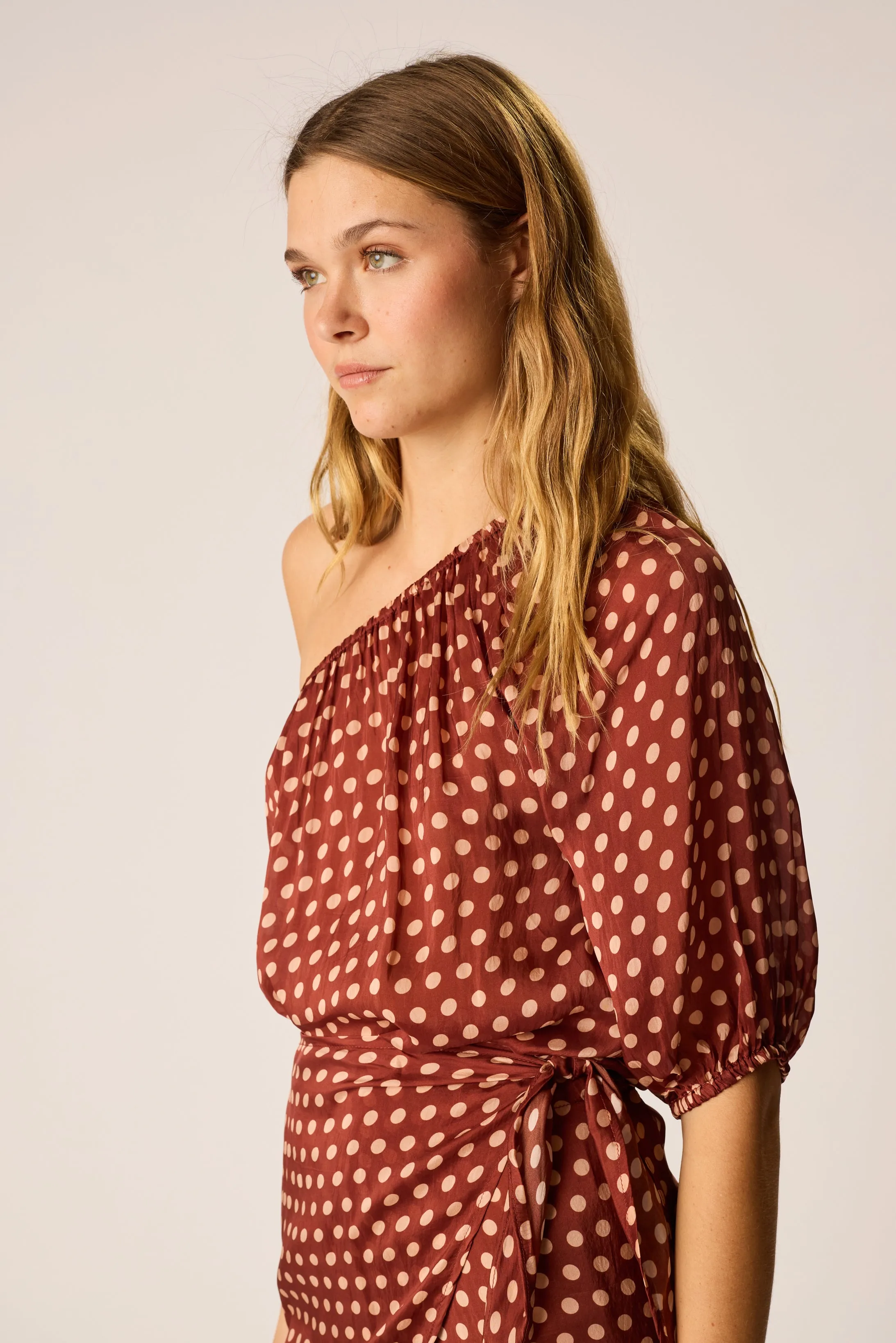 ERIN TOP Contrast Stitching