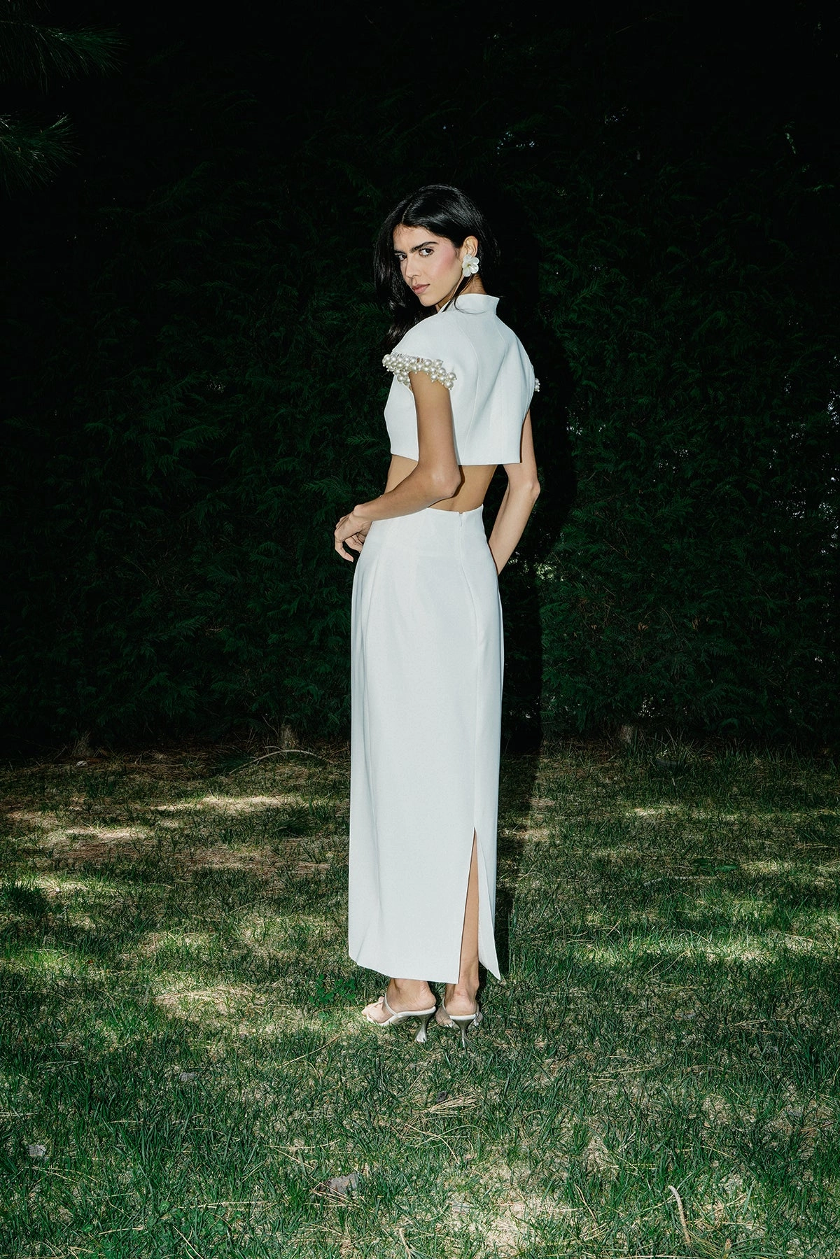 Gouttes de Perles Top WideCollarDesign