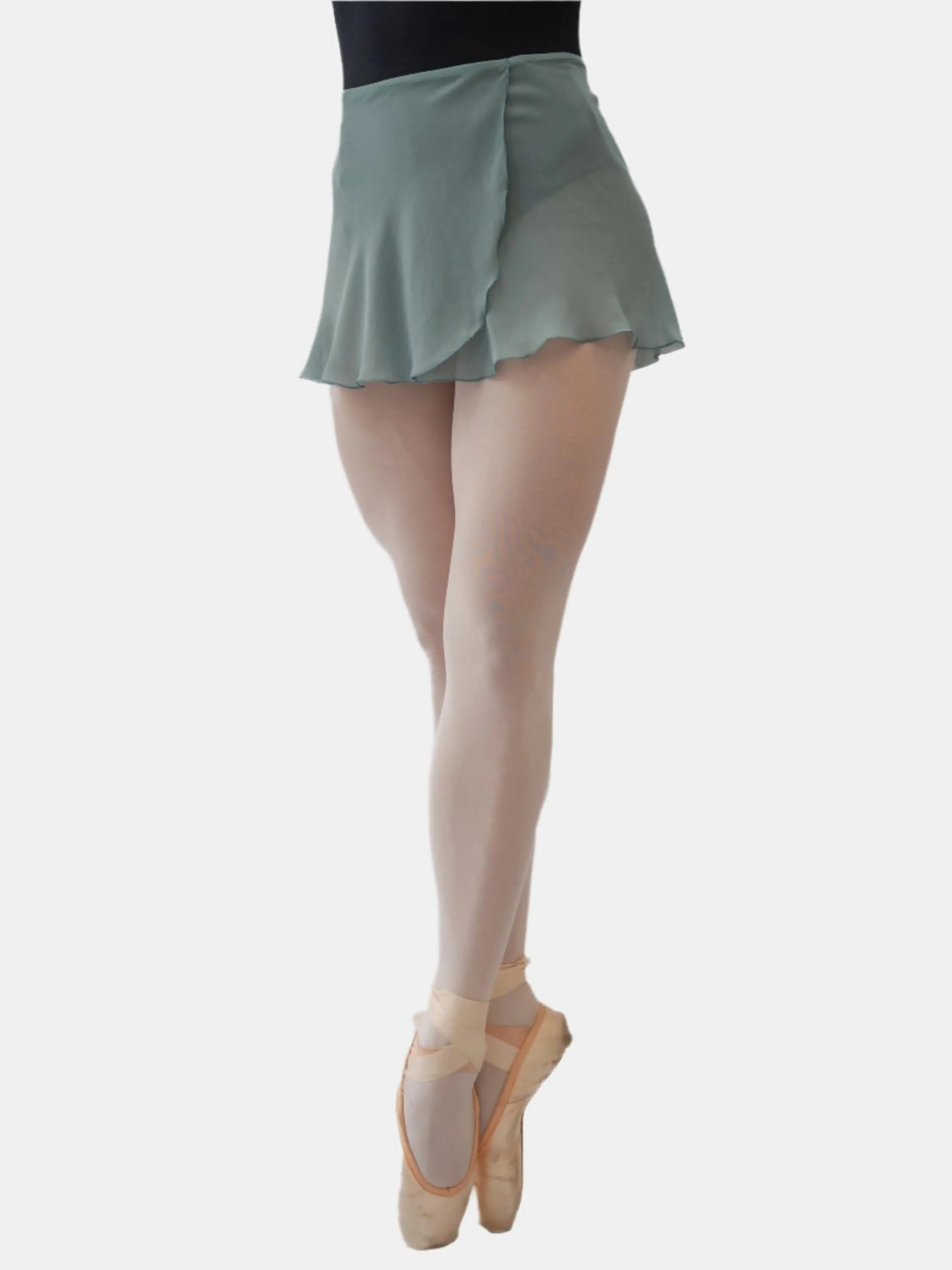 Mist Wrap Short Dance Skirt MP301
