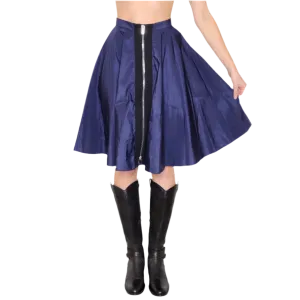 MIU MIU Navy Circle Skirt (S)