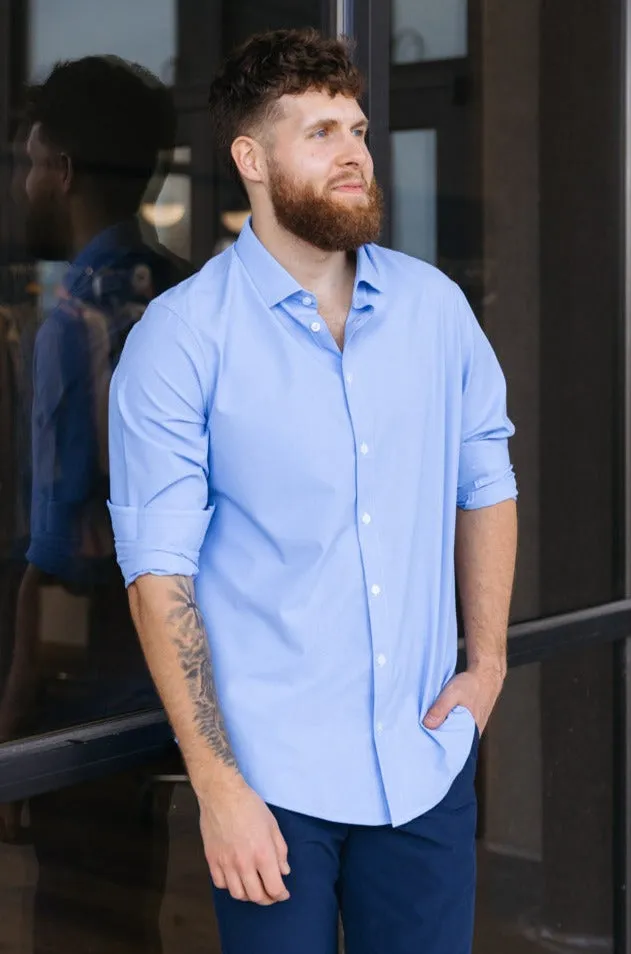 Mizzen & Main Leeward Dress Shirt, Provence Straton Check
