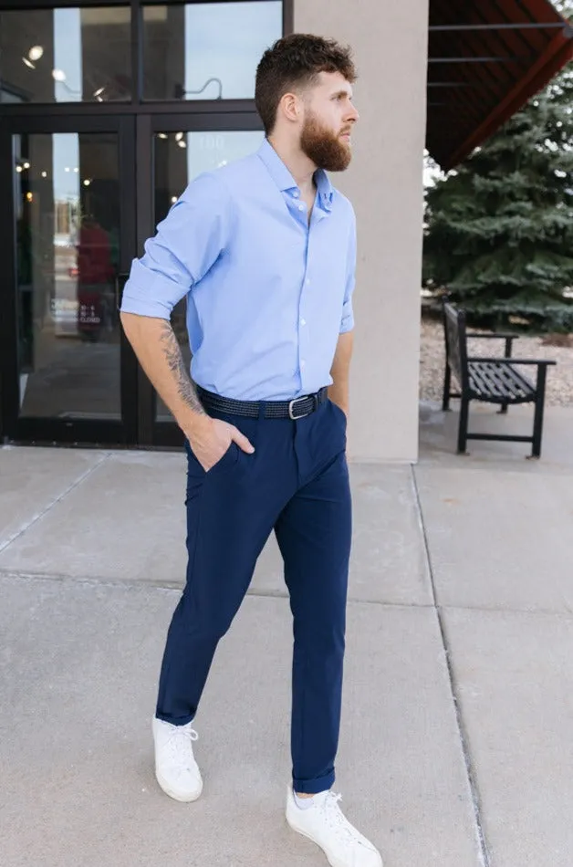 Mizzen & Main Leeward Dress Shirt, Provence Straton Check