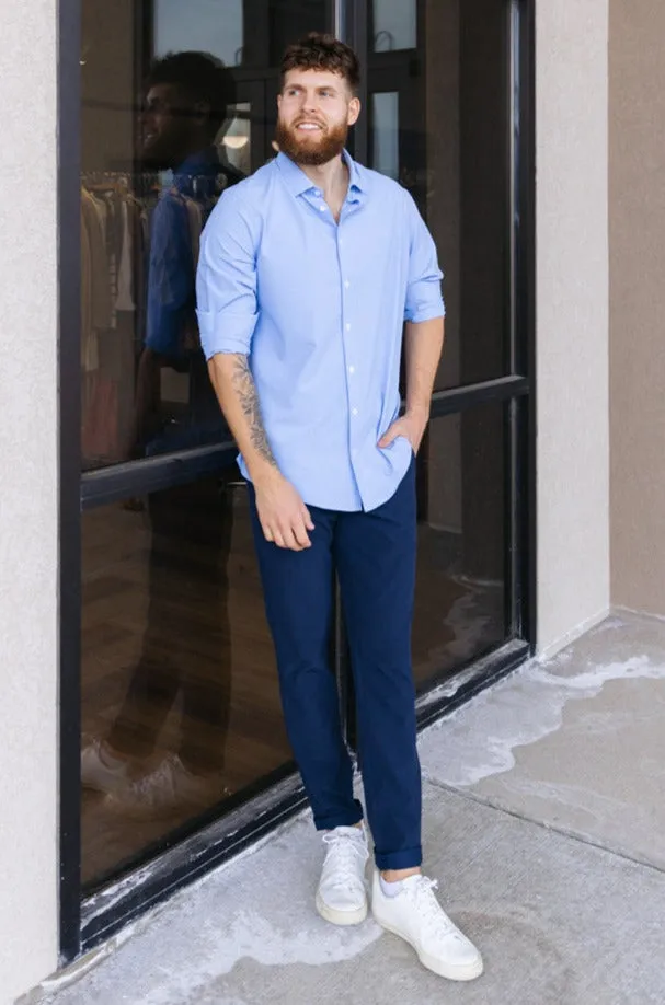 Mizzen & Main Leeward Dress Shirt, Provence Straton Check