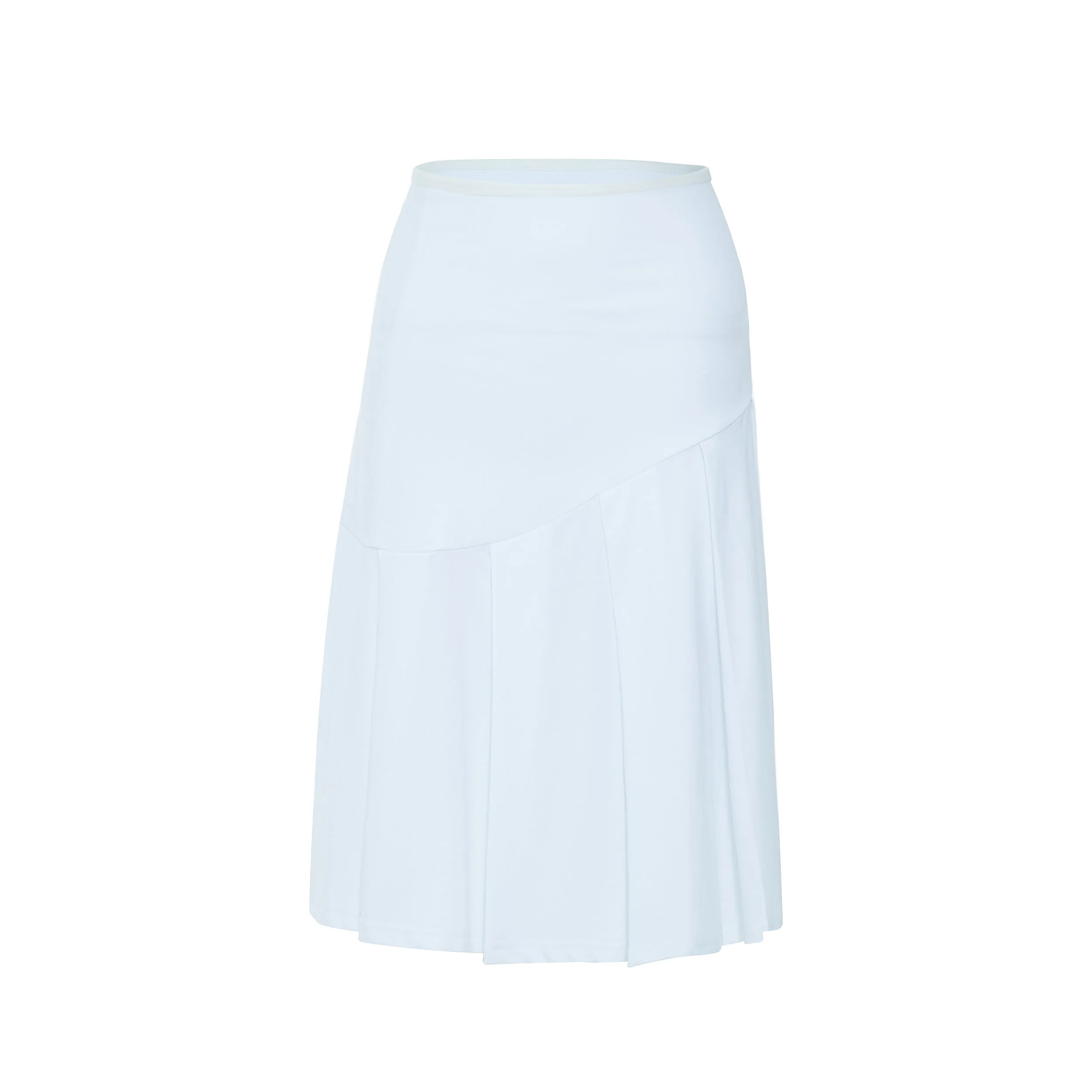 MM COTTON HALF PLEAT - WHITE Neutrals Only