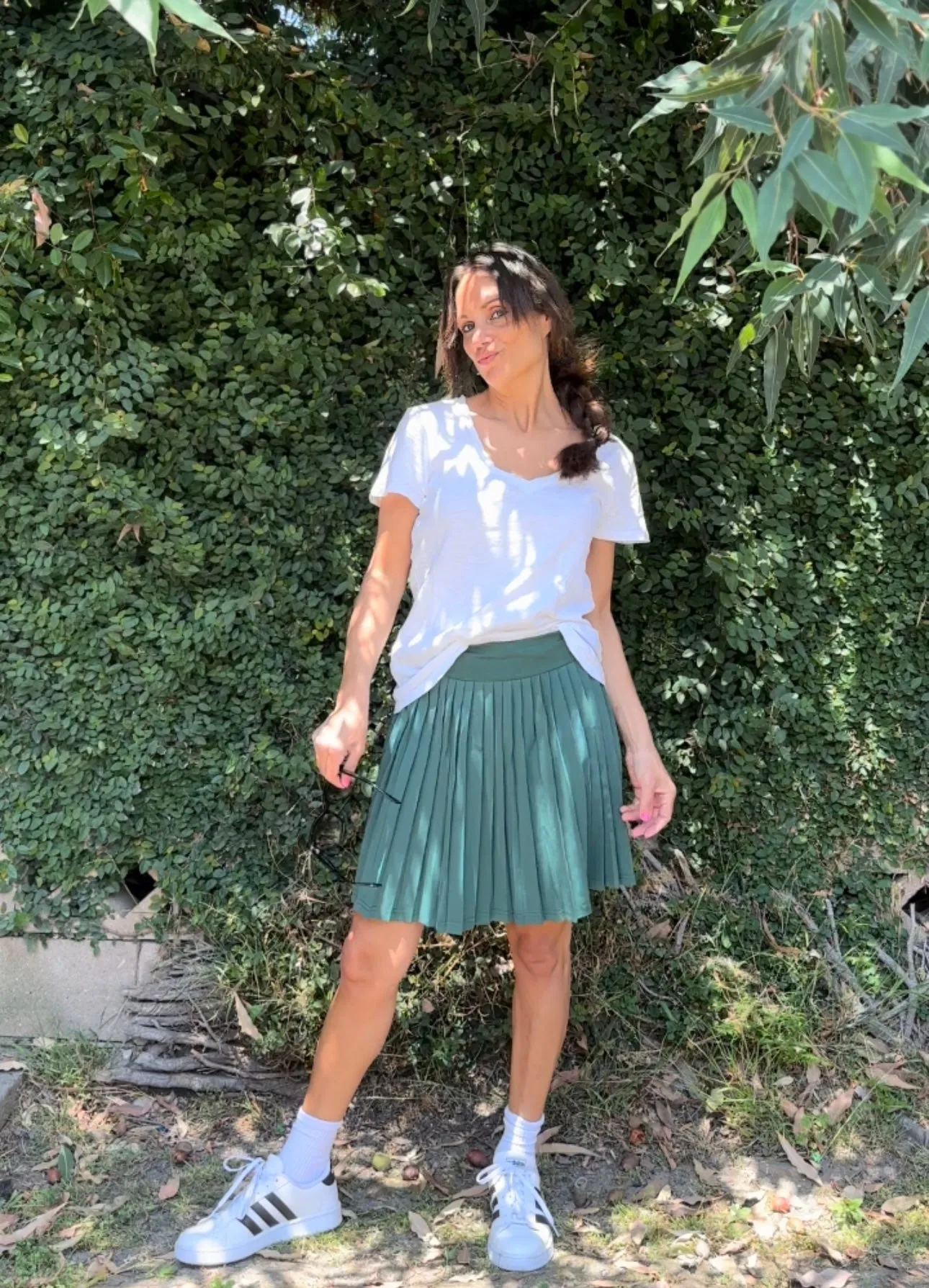 Tear Resistant Material MM MINI PLEATS - HUNTER GREEN