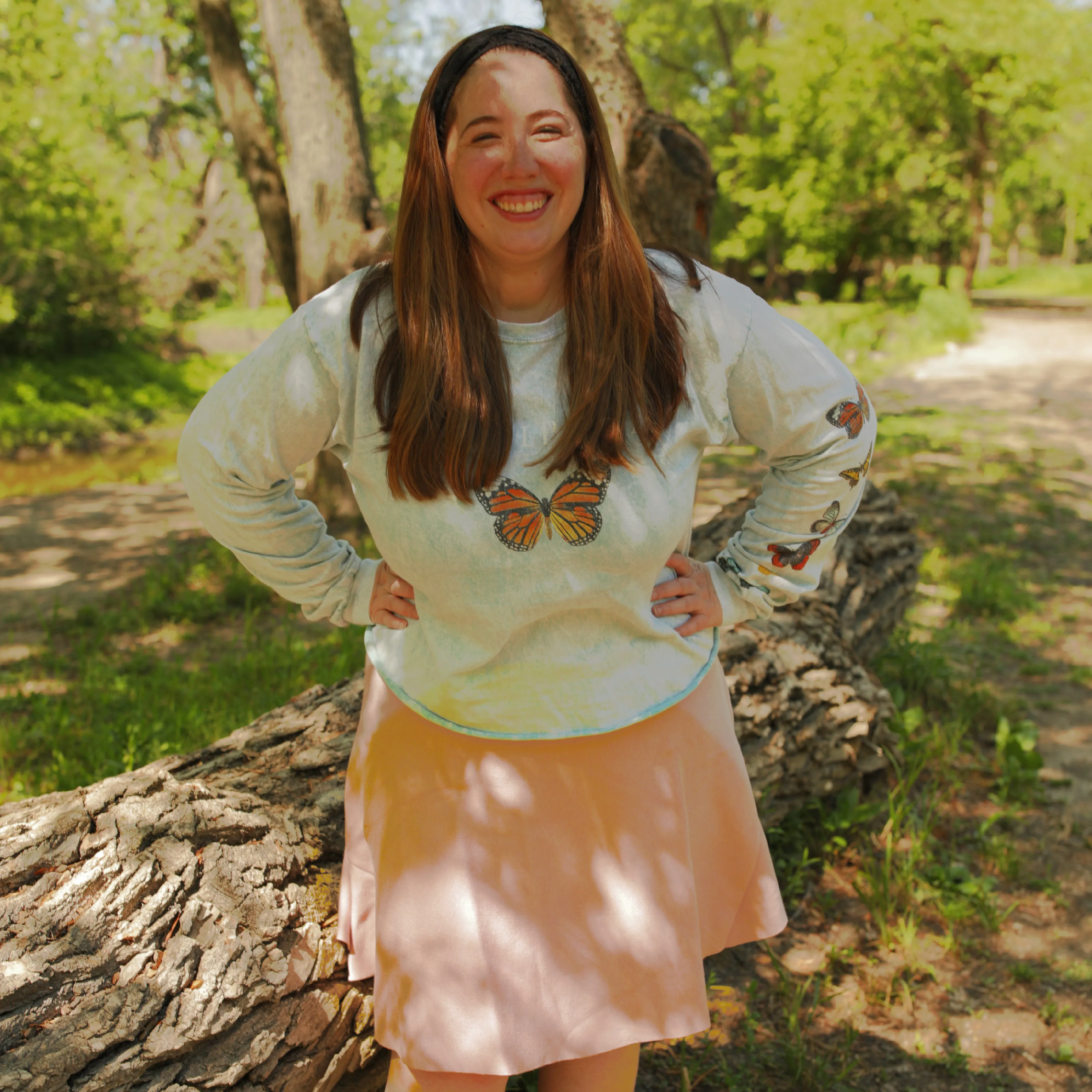 Comfy Style MM PURPLE LABEL - YR RND PEACH (PLUS SIZE)