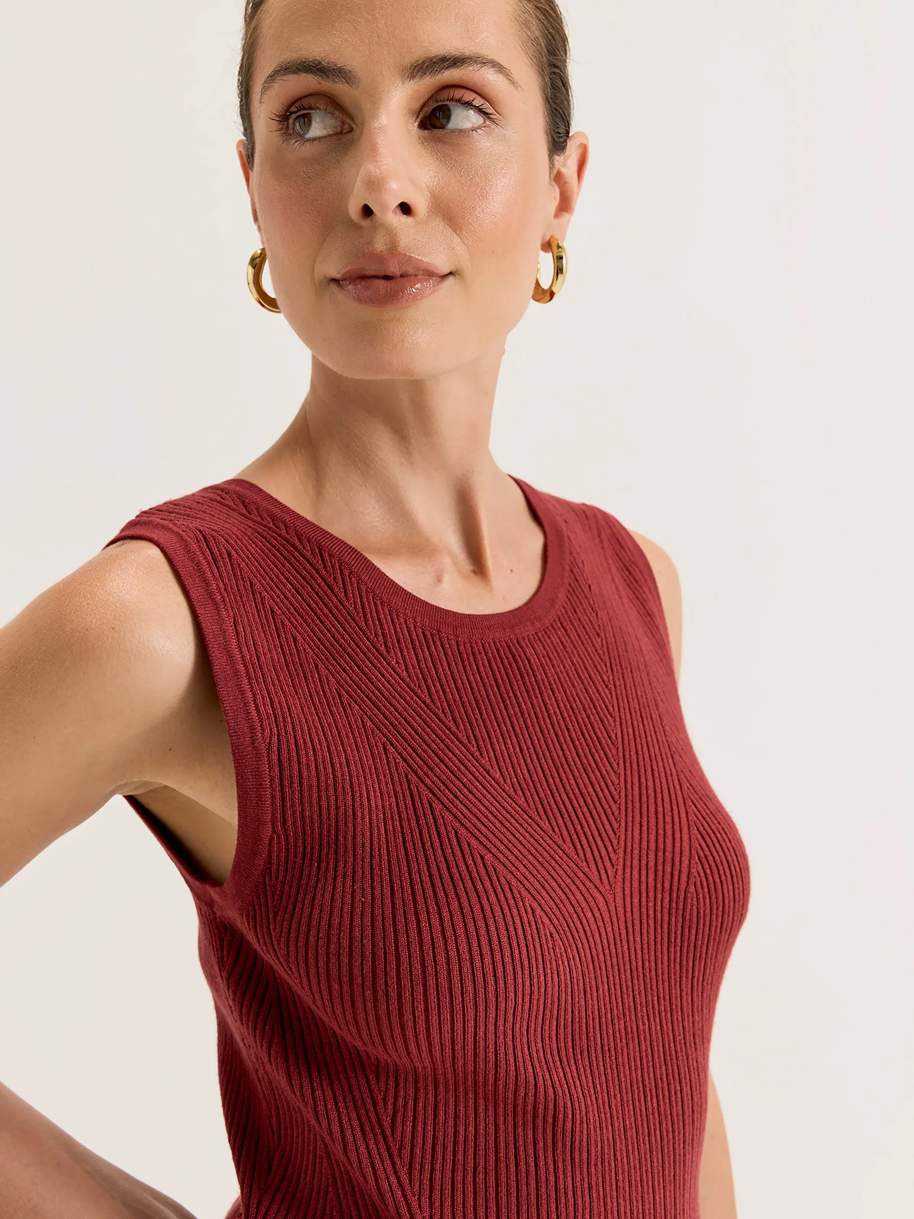 Eclipse Knit Tank Everyday Comfort