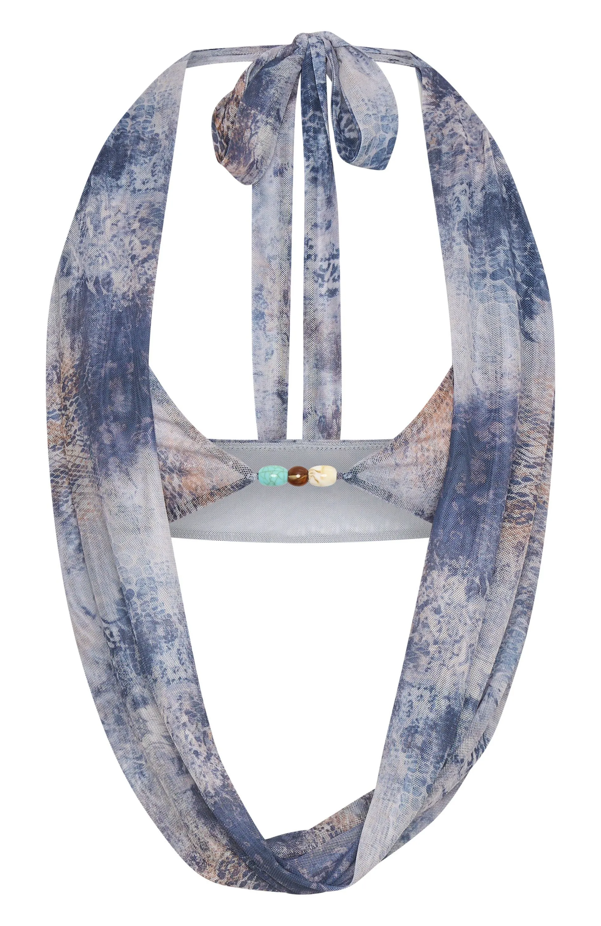 In My Dreams Halter Top Palm Oasis Classic Fit Soft Palette