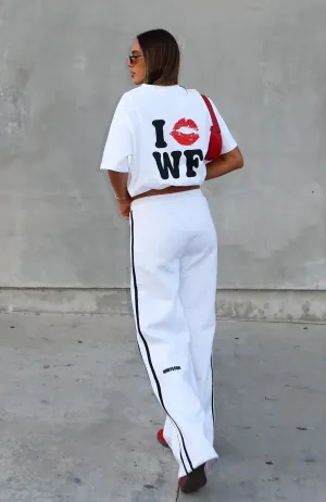 11th Street Out & About Wide Leg Sweatpants Glaze Antibacterial Treatment