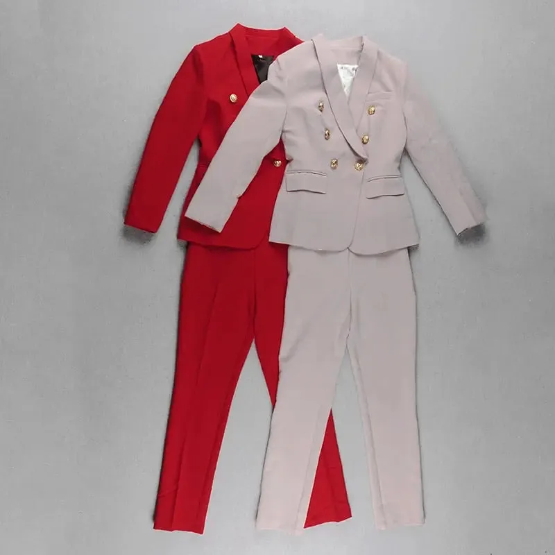 Monaco Blazer & Pantsuit Career Set