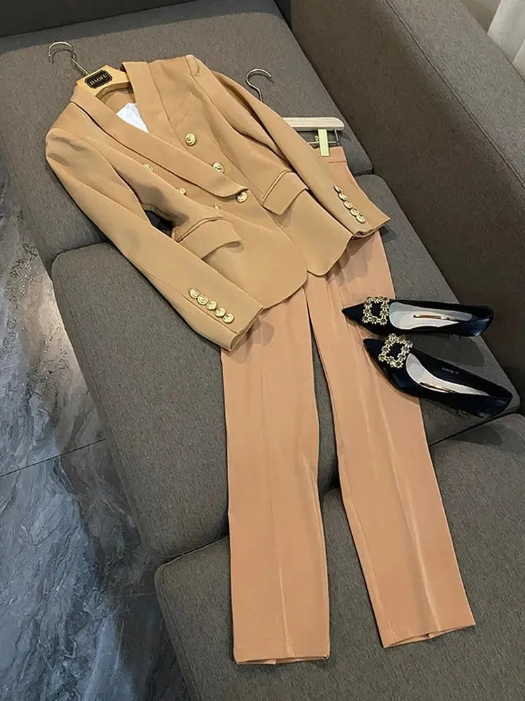 Monaco Blazer & Pantsuit Career Set