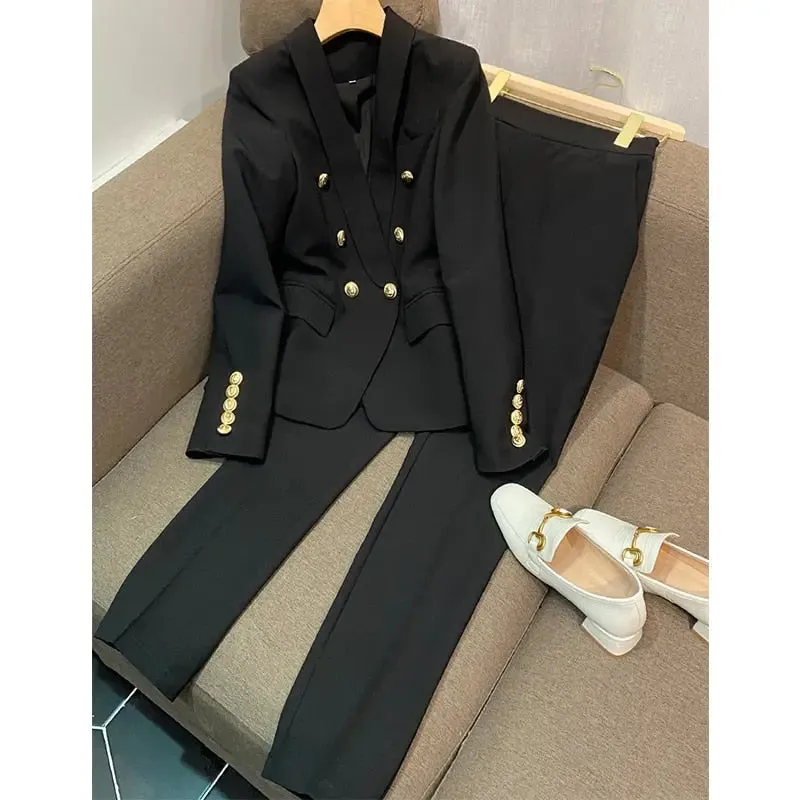 Monaco Blazer & Pantsuit Career Set