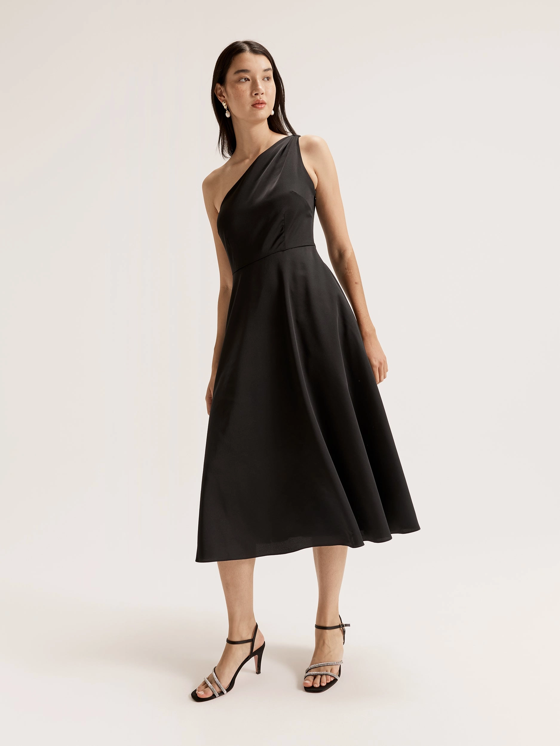 Smart Detail Montreal Asymmetric Dress