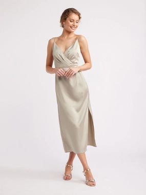 garden wedding Layering Comfort Montreal Midi Dress