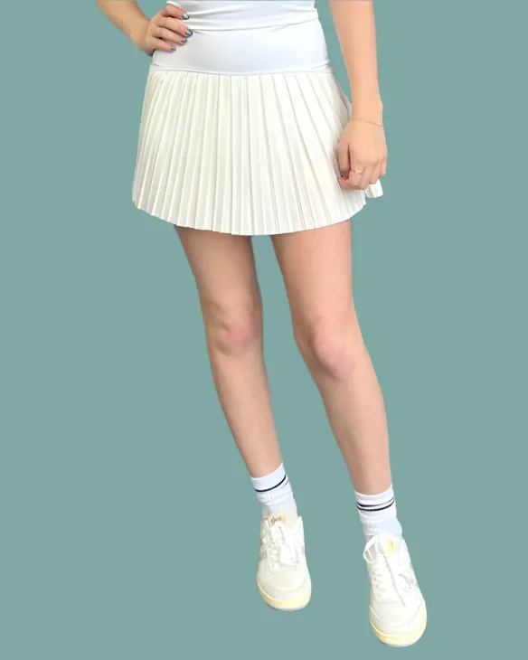 Playing Doubles Skort Lightweight texture Elevated Casual