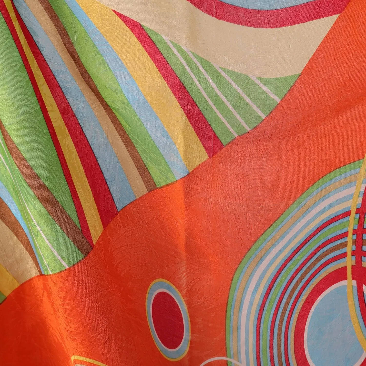 MuLanLegend Turkish Silk Scarf | Light Weight Jacquard Silk Square Scarf | Head Wear Wrap | Creative Design Style