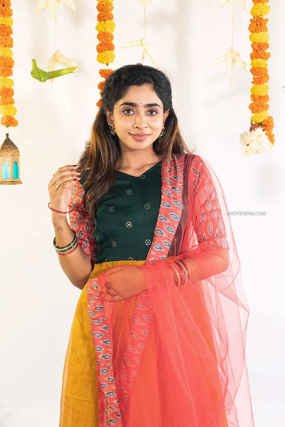 Multi Color Varnam Georgette Anarkali