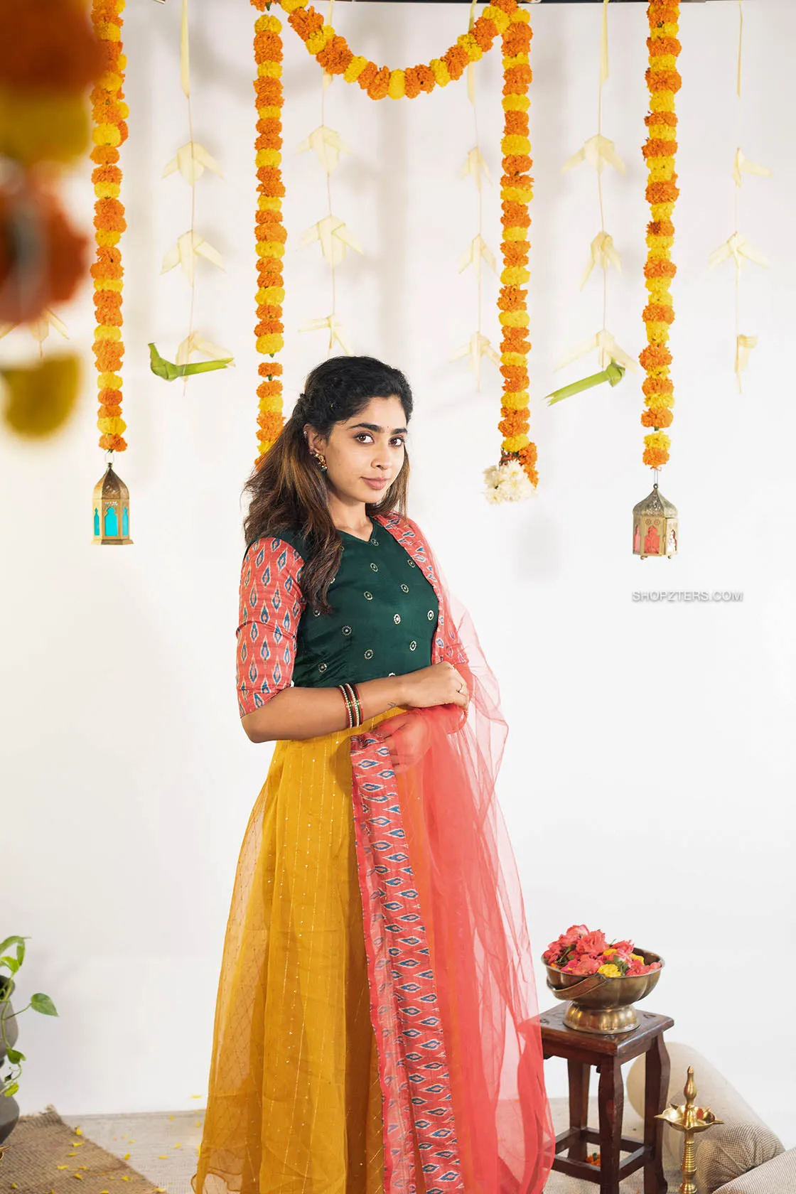 Multi Color Varnam Georgette Anarkali