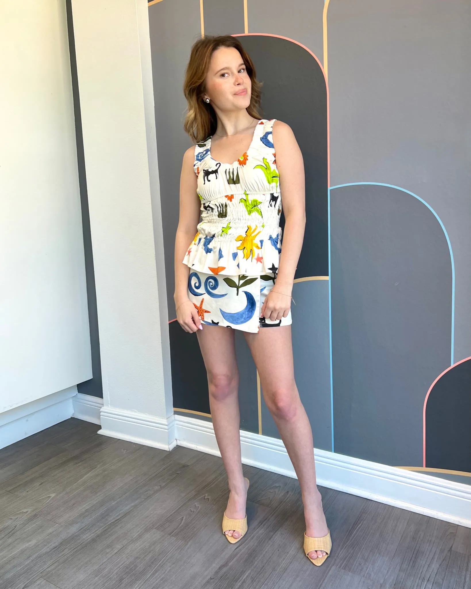 Chelsea Top Reversible design Convertible Collar