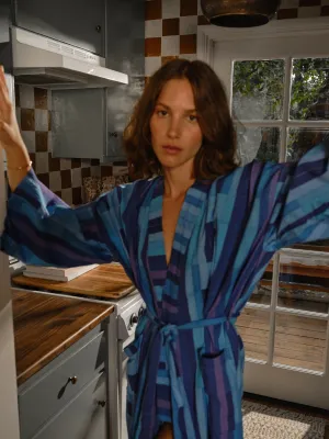 Noise Free Material DIANE SMOKING JACKET