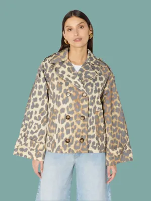 Muriel Trench Coat Fashion Blouse