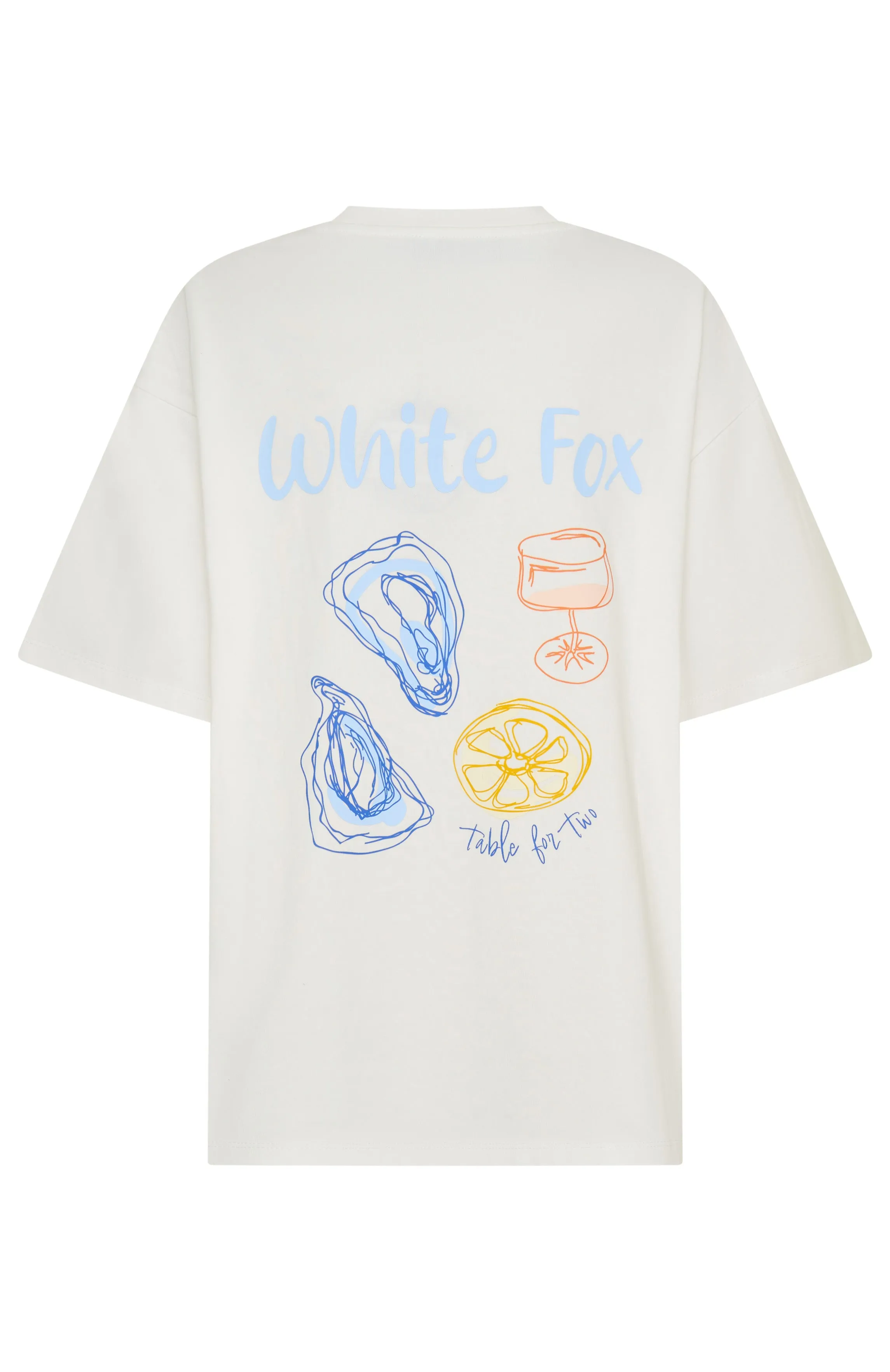 Mykonos Mindset Oversized Tee White BreathableBackVents