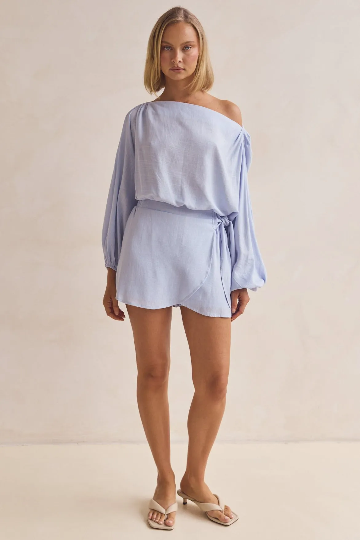 Myra Skort (Blue) Father's Day gift Odor Resistant Treatment