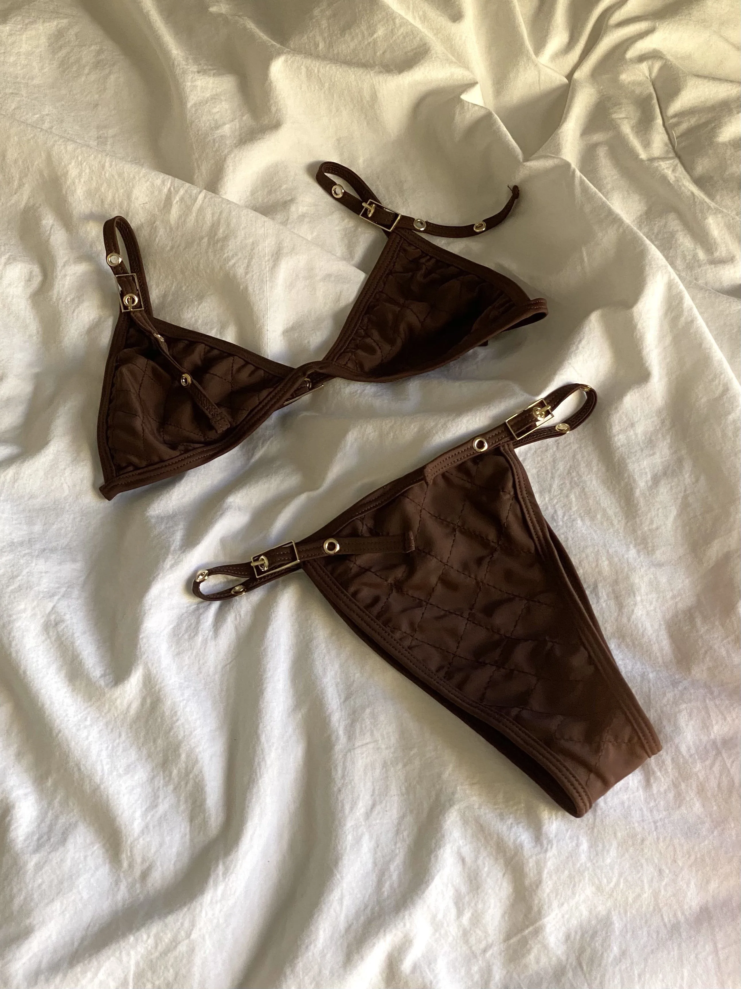 Loose Blouse Sustainable Material Blend NAOMI TOP | CHOCOLATE