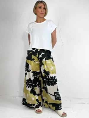 Neirami Astratto Pleated Trousers