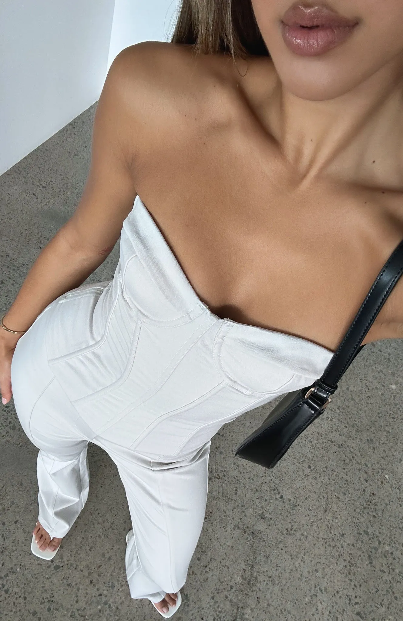 Fun Design Durable Stitch Pattern Next Chapter Strapless Bustier Bone