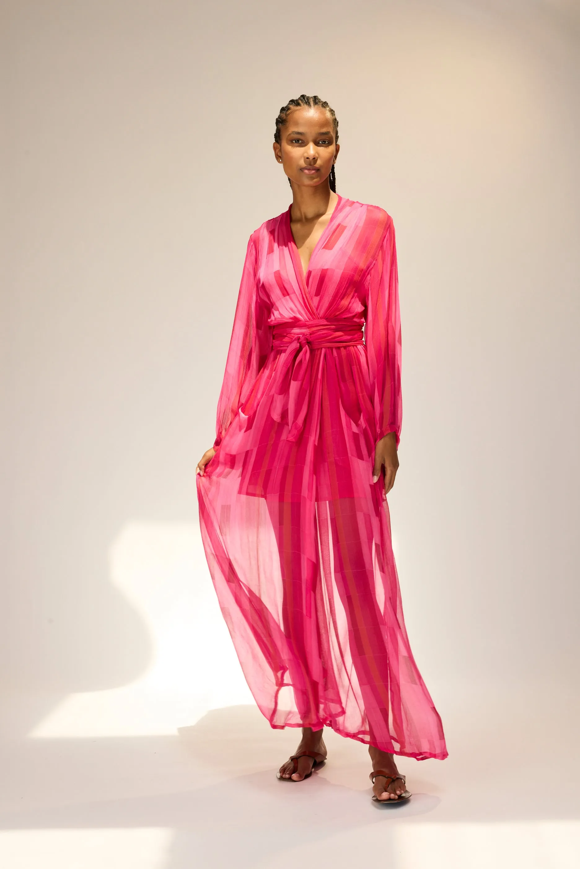 Fit for All Seasons NICO L/S MAXI WITH SASH