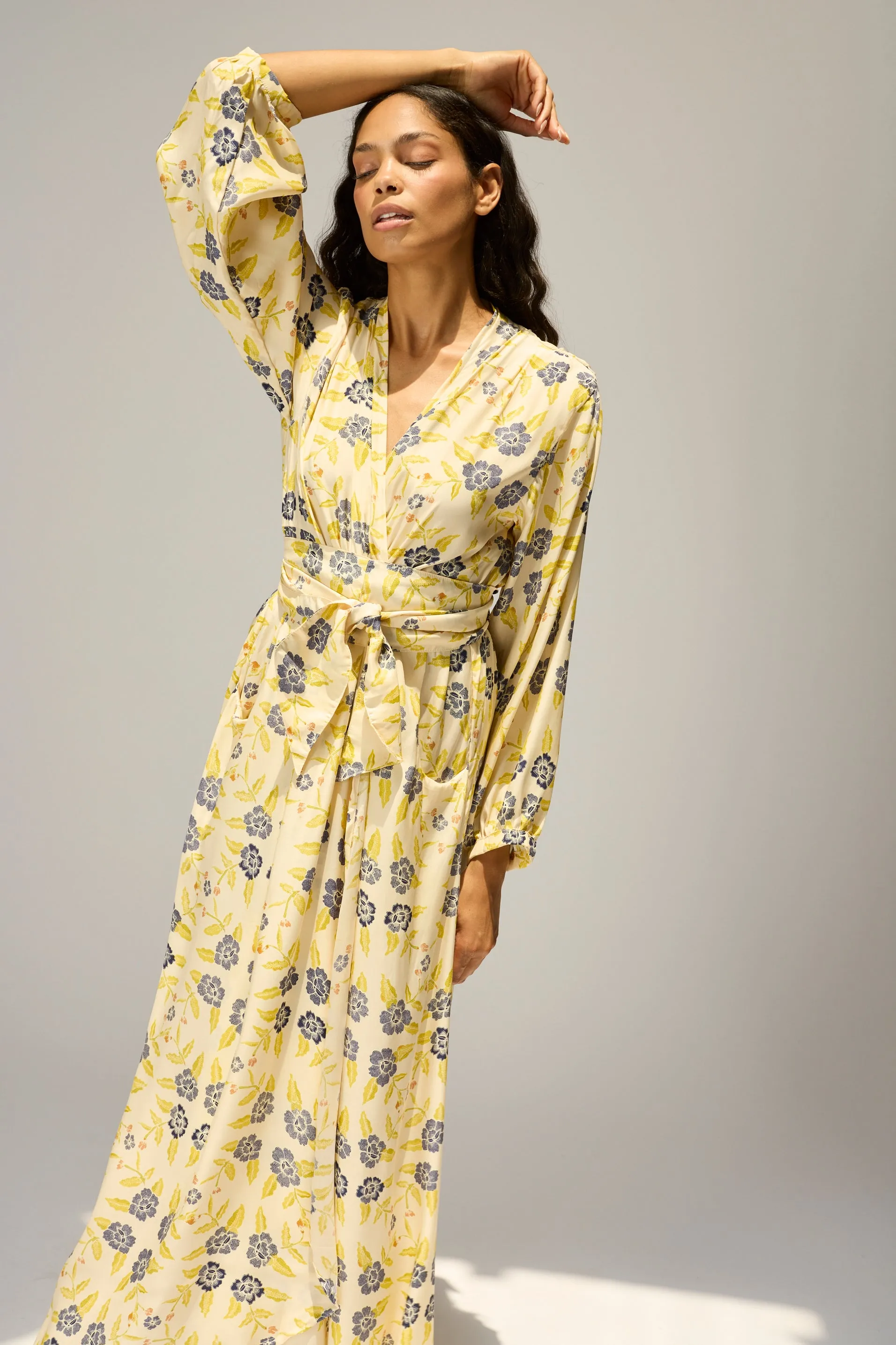 NICO L/S MAXI WITH SASH Smooth Fit