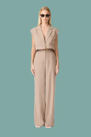 Orlena Vest and Trousers Set Clean Fit Ultra Soft Blend