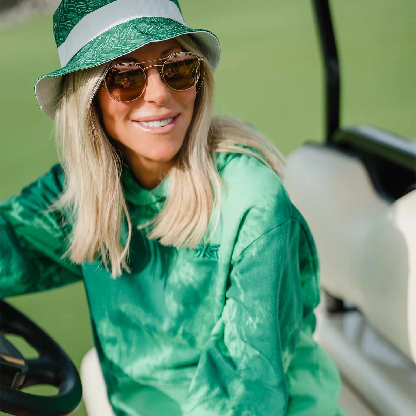 Adventure Day Look Unisex Tie-Dye Home Course Hoodie