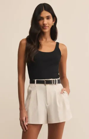 Iconic Bodysuit Double Stitched Hems