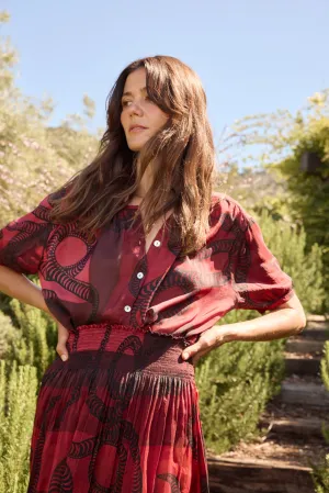 VIOLET TOP Wrinkle Free Weave Non Irritating Seam Finish