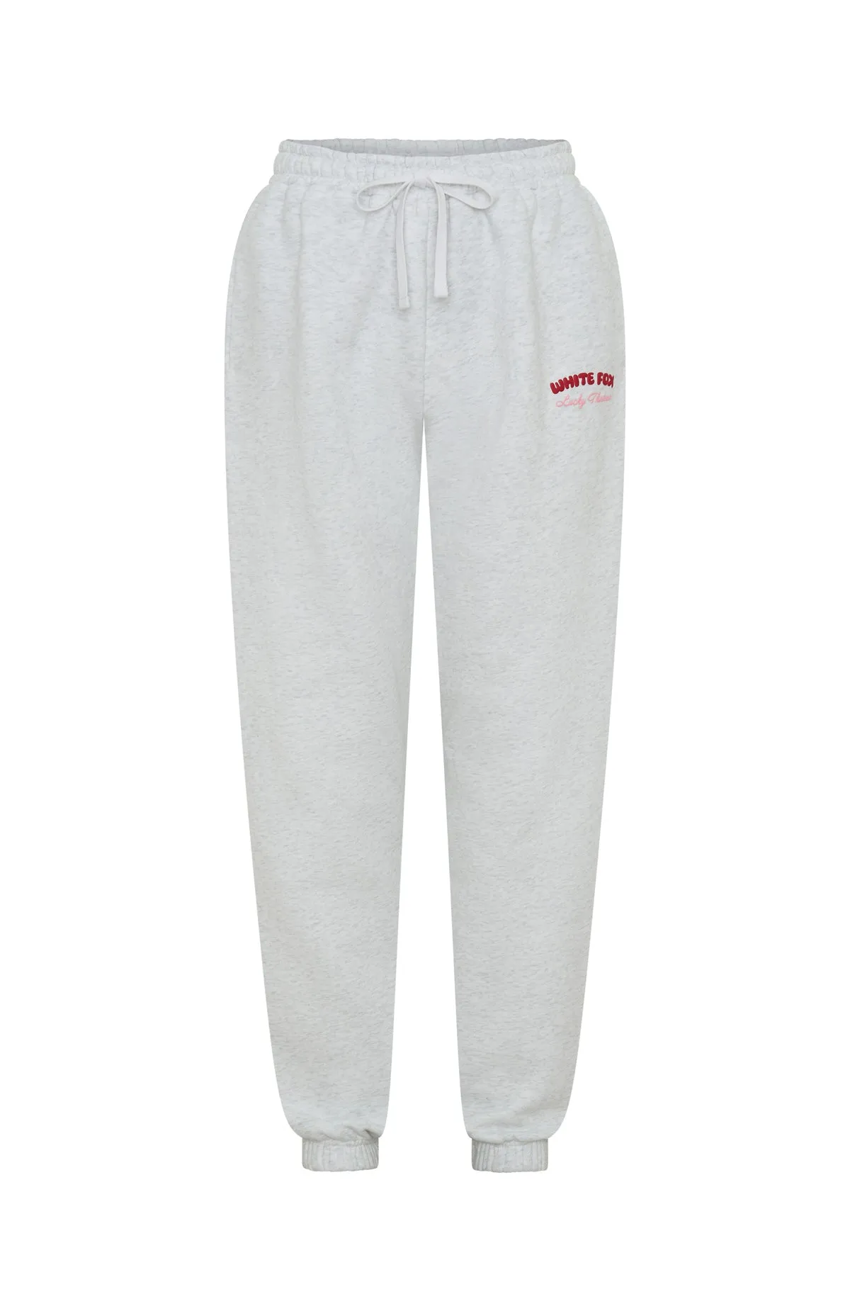 Mood Wear Easy Silhouette Lucky Thirteen Cheyenne Sweatpants Grey Marle