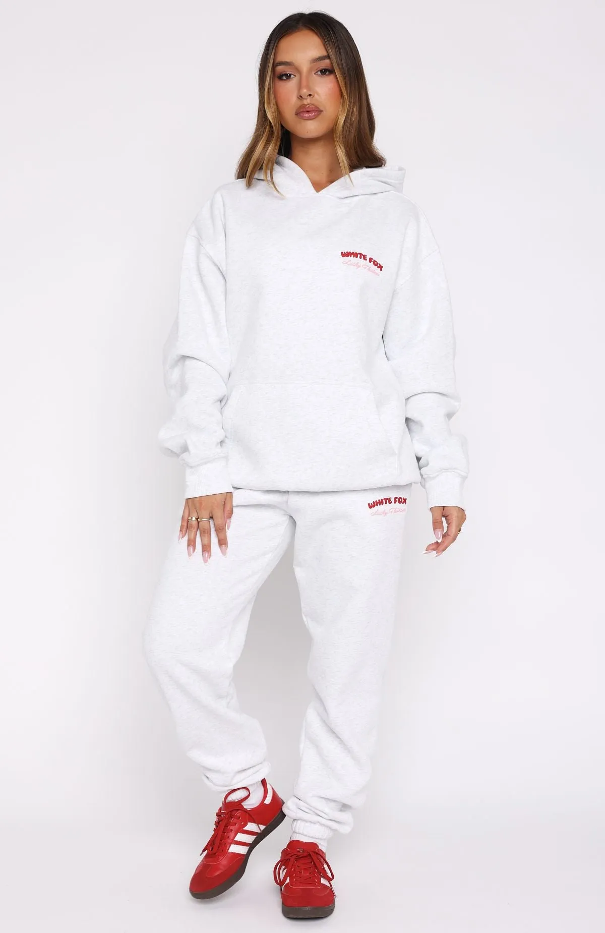 Lucky Thirteen Cheyenne Sweatpants Grey Marle Moisture Wicking Technology