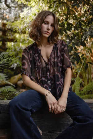 StretchComfortDesign Luxurious Feel VIOLET TOP