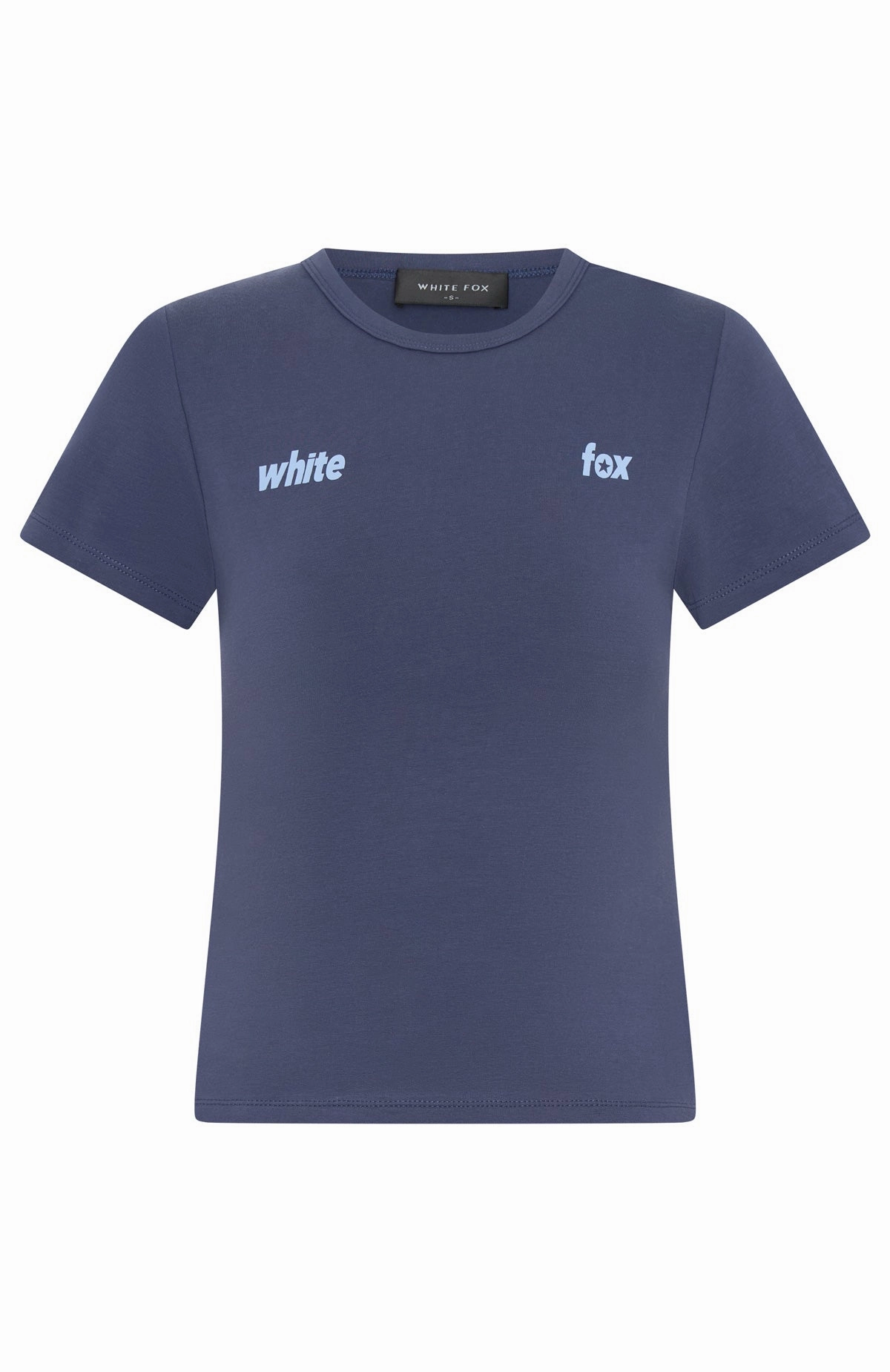 Laidback Mood From The Archives Gigi Baby Tee Navy