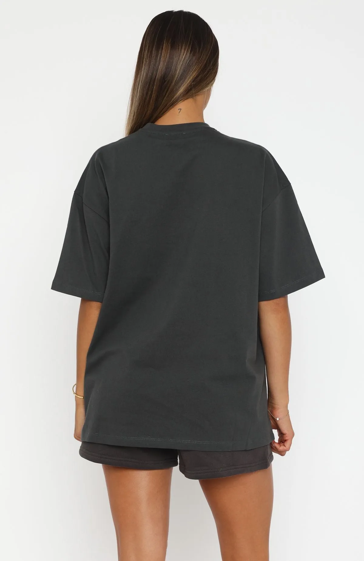 Simple Comforted Simple Layered Offstage Oversized Tee Shadow